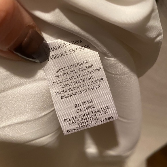 Theyskens Theory Sialo White Skirt (Various Sizes) NWT - Picture 9 of 10